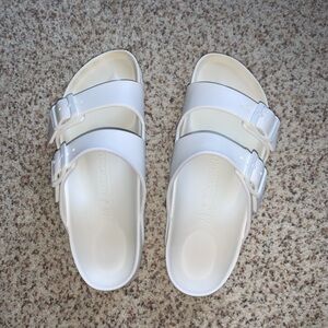 Birkenstock white Eva sandal size 38